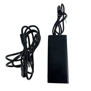 Genuine Xbox 360 Slim Console Power Supply Brick AC Adapter with Power Cord
